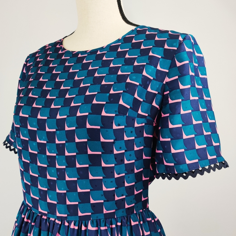Kenzo Silk Mini Dress - Picture 3 of 5